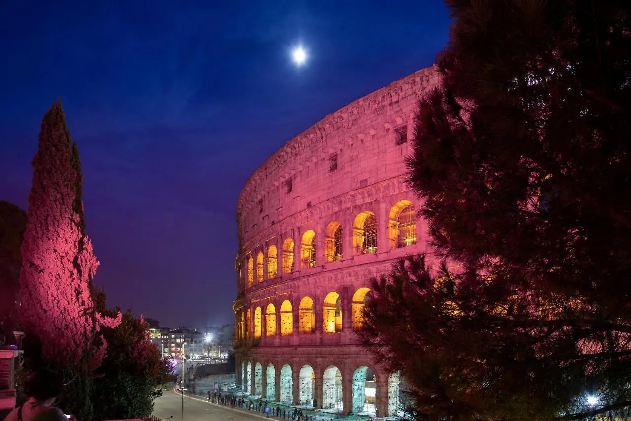רומא Emperor'S View - Apartment In Colosseum 0*,