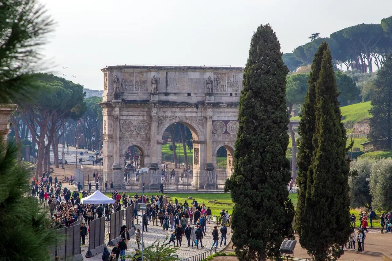 רומא Emperor'S View - Apartment In Colosseum